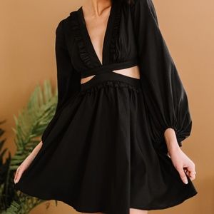 V.I.P. Guest Lace-Up Dress